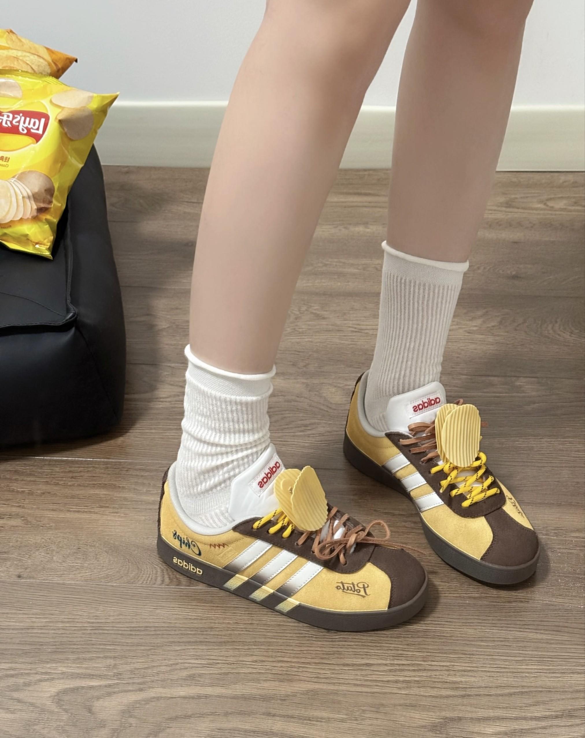 乐事薯片联名德训鞋|把快乐穿在脚上的可爱担当